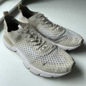 Sorel Shoes Mens 10.5 White Ivory Kinetic Rush  Sneakers Walking Casual